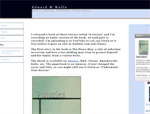Tablet Screenshot of edwardmwolfe.com